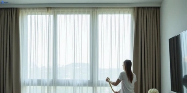 Delicate sheer drape cleaning drysdale-vic Matty Curtain Cleaning