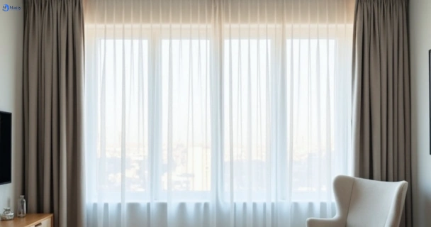 Restored vibrant drapes in drysdale-vic QLD after Matty Curtain Cleaning